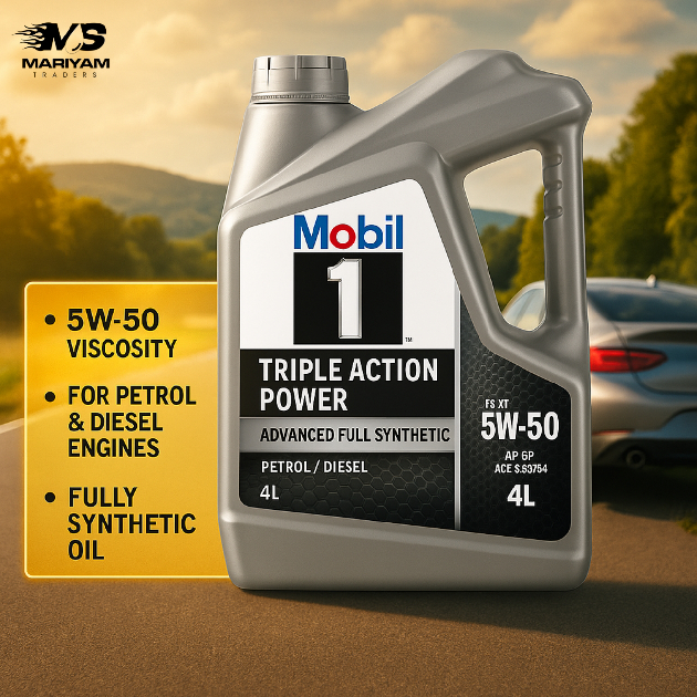 Mobil 1™ Triple Action Power 5W-50 4L