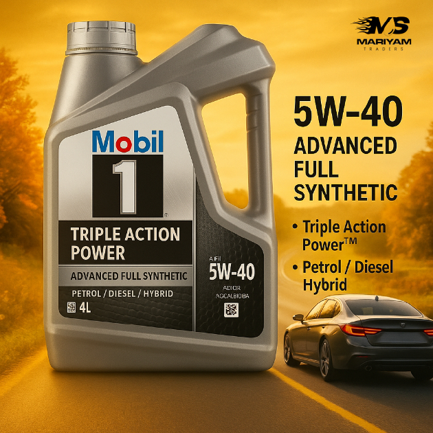 Mobil 1™ Triple Action Power FS 5W-40 4L