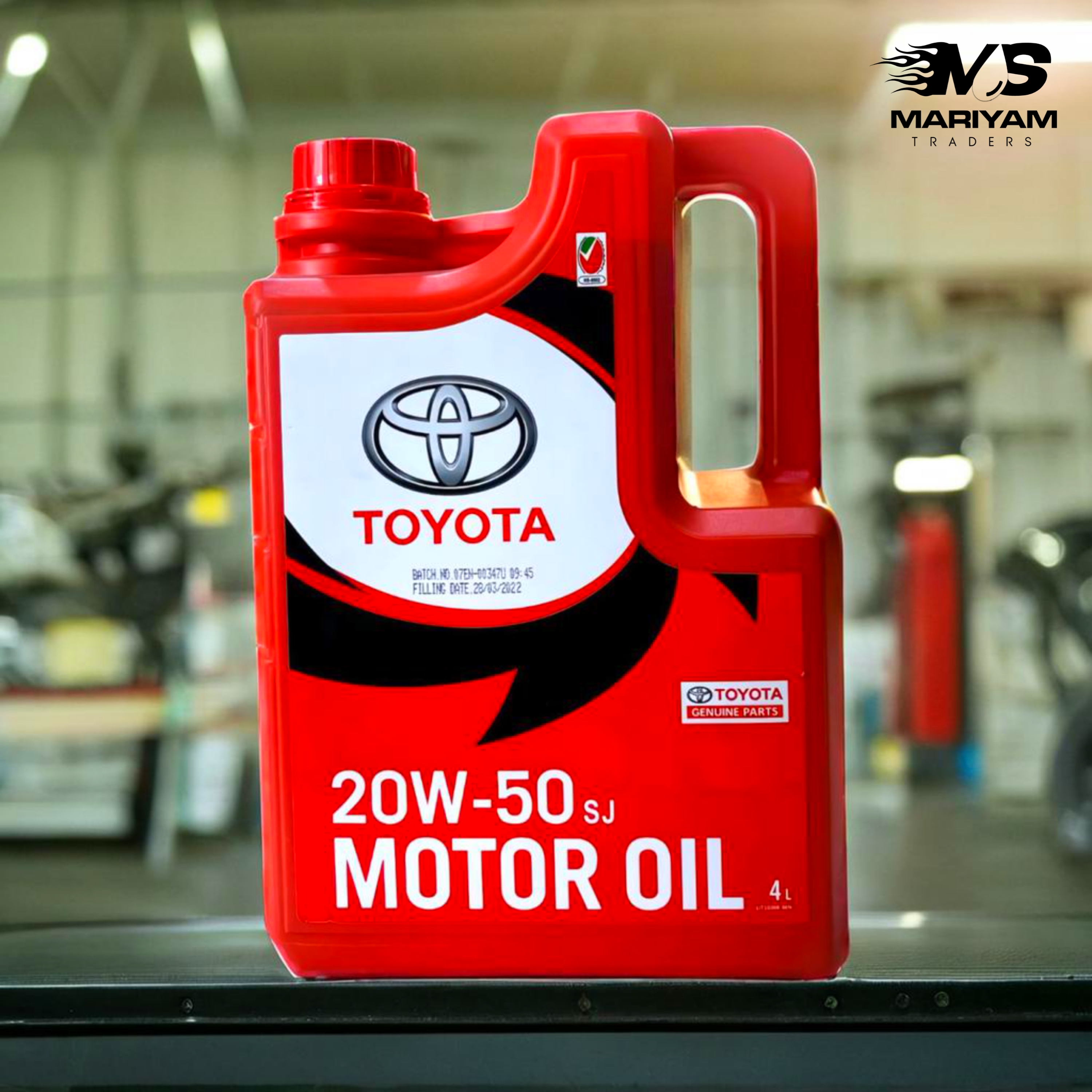 TOYOTA 20W-50 MOTOR OIL 4L