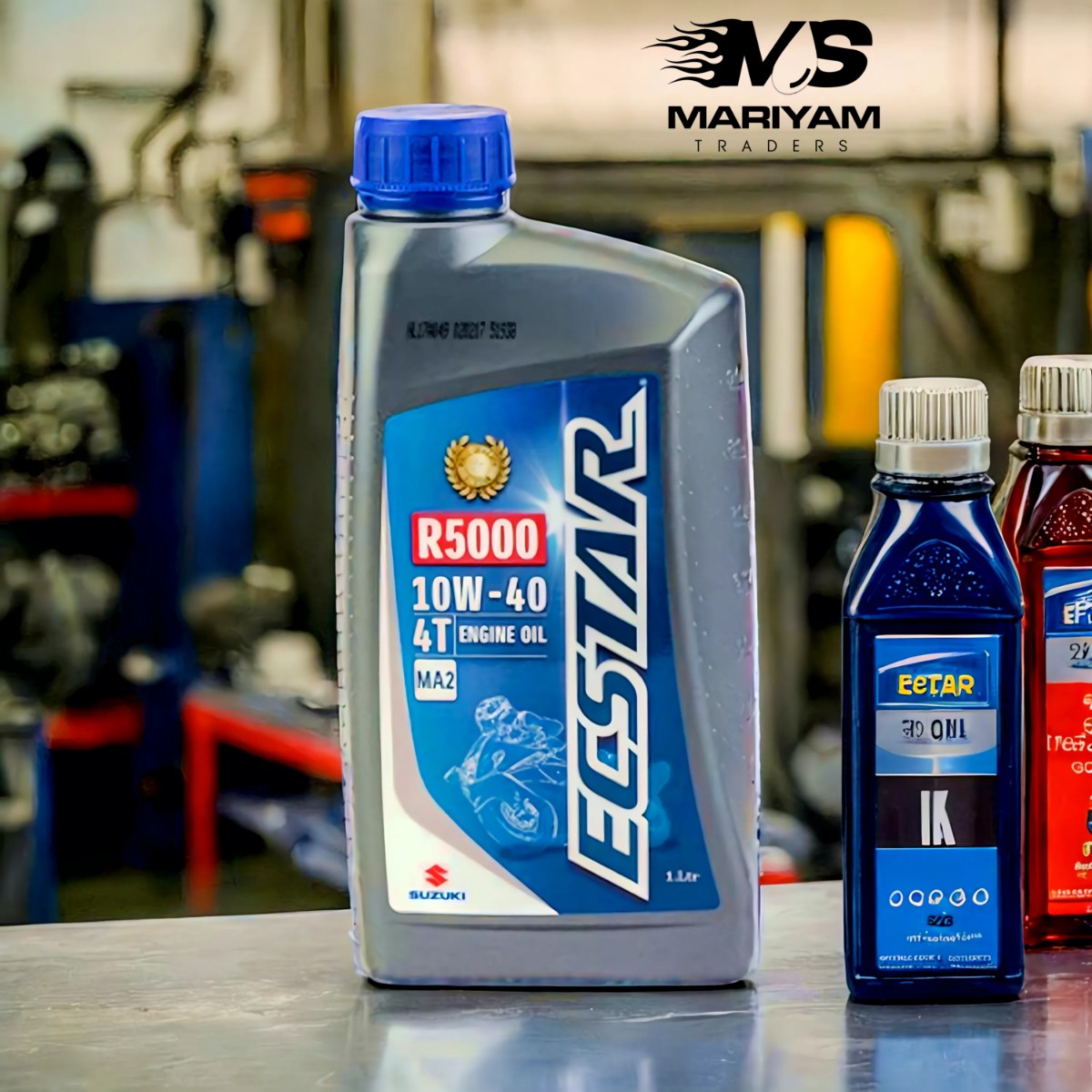 Suzuki Ecstar R5000 10W-40 4T Engine Oil (1L)